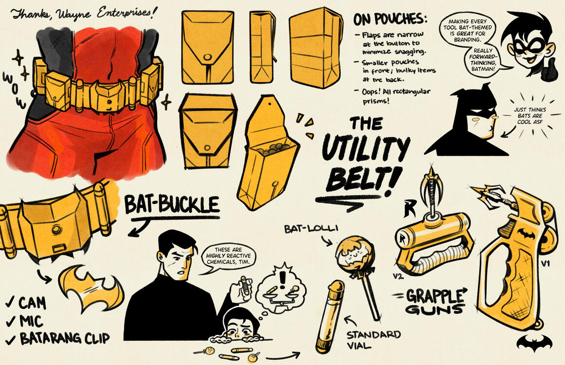 2025/12/25 | Batman & Robin Utility Belt Studies